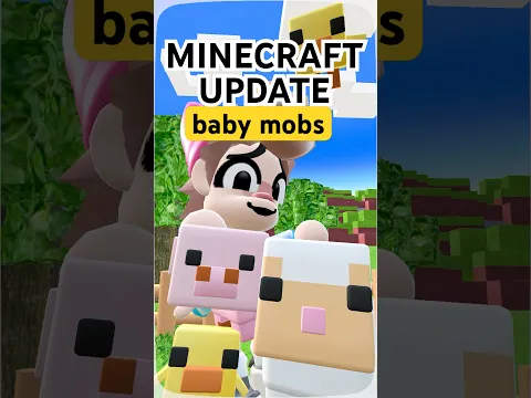 Minecraft baby mobs update