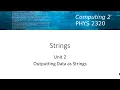 PHYS2320 Strings Unit 2 Part 4