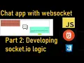 Chat application in vanilla JS using Express and Socket io