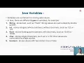Intership review - java full stack