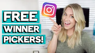 HOW TO PICK A WINNER ON INSTAGRAM GIVEAWAY Free Random Winner Picker for Comment Story Entries