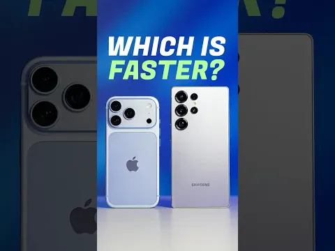 iPhone vs Samsung 🔥 Which is Faster? #iphone #samsung #comparison