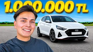 1 MİLYON TL'LİK ARABAM -Hyundai i20 vlog