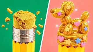 Urocza biżuteria z żywicy epoksydowej i długopisu 3D! 💎🌸 Kreatywne pomysły DIY od 123 GO!