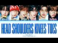 TWS Head Shoulders Knees Toes Lyrics (투어스 Head Shoulders Knees Toes 가사) (Color Coded Lyrics)