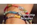 DIY Friendship Bracelet Easy Spiral Tutorial