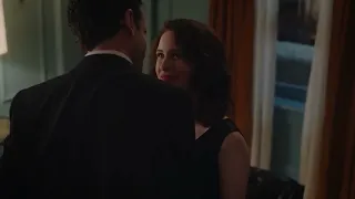 The Marvelous Mrs Maisel 4x08 Kissing Scene Midge and Lenny Rachel Brosnahan and Luke Kirby