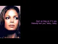 Doesn't Really Matter by Janet Jackson (Lyrics)