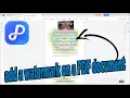 How to Add Watermark to PDF Files Using Tenorshare PDNob