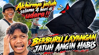 WADUHH .. BERBURU LAYANGAN SELAMA 4 HARI DI UDARA AKHIRNYA JATUH ‼️‼️‼️