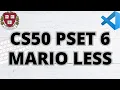 CS50 MARIO LESS PROBLEM SET 6 SOLUTION