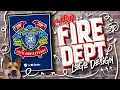 East Glenville Fire Deptartment New York Fire Station Anniversary Logo Design - Adobe Illustrator