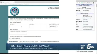 Here s how your vaccine information is protected online