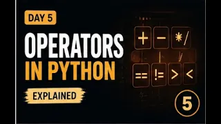 Python Operators Explained for Selenium Testers Beginner Guide