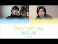 Download Lagu Vietsub | Don't ever say love me - Colde (feat. RM of BTS) | Color Coded Lyrics Video