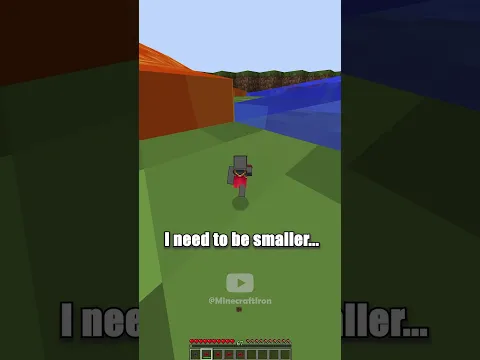 Minecraft Will It Fit Challenge? 🤯 #shorts