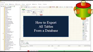 Export All Tables in the Database Advanced ETL Processor Tutorial