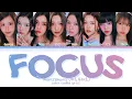 Lagu Hearts2Hearts FOCUS Lyrics (Color Coded Lyrics)