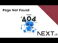 Implement Page not Found in Next js as a React Developer
