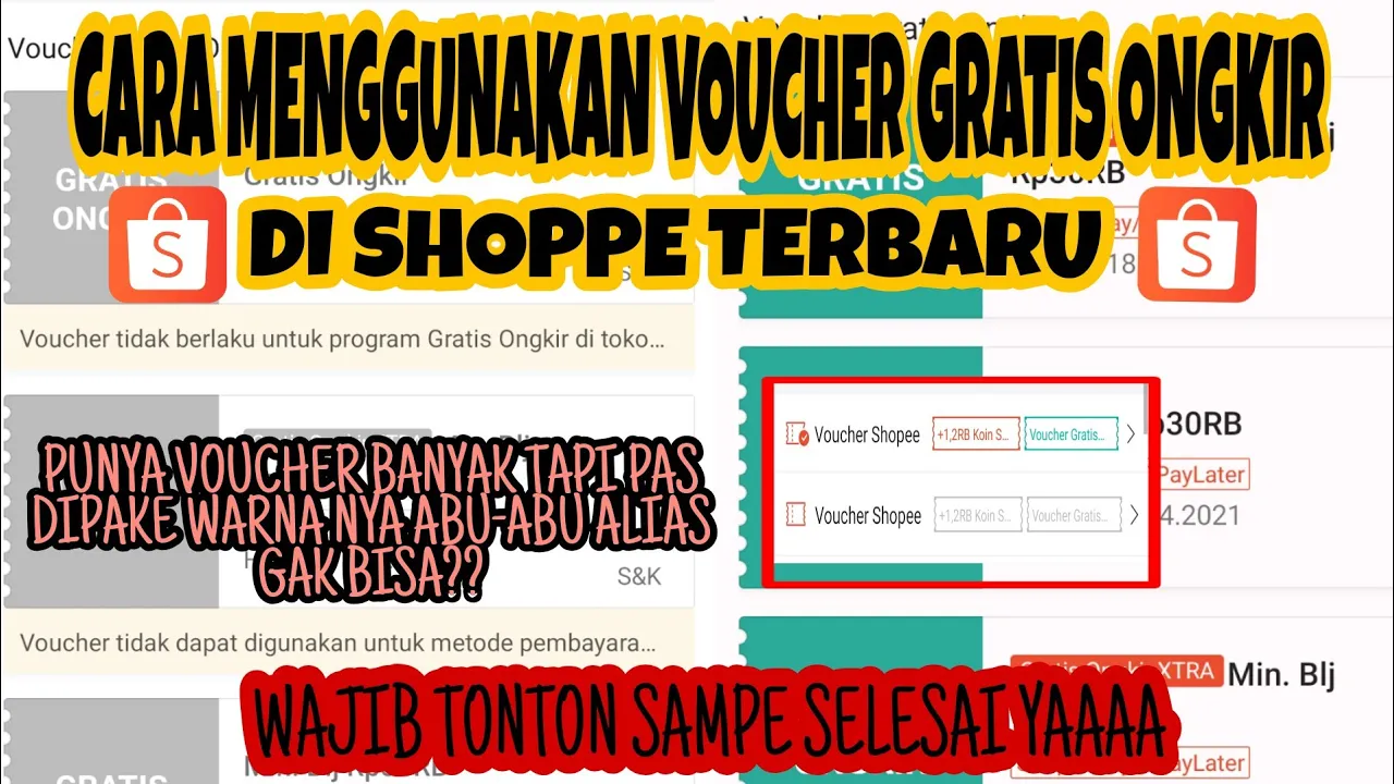 JAM RESTOCK VOUCHER INDOMARET ALFAMART DI SHOPEE PERIODE CARA KLAIM TRIK TIPS