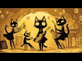 Download Lagu Elegant Groove Black Cats \u0026 Deep Bass Jazz Night