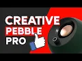Review CREATIVE Pebble Pro 2 0 USB-C Computer Speakers with RBG Lighting