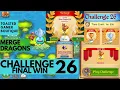 Merge Dragons Challenge 26 Final Win 1m 53s Get Wood Dragon Kid