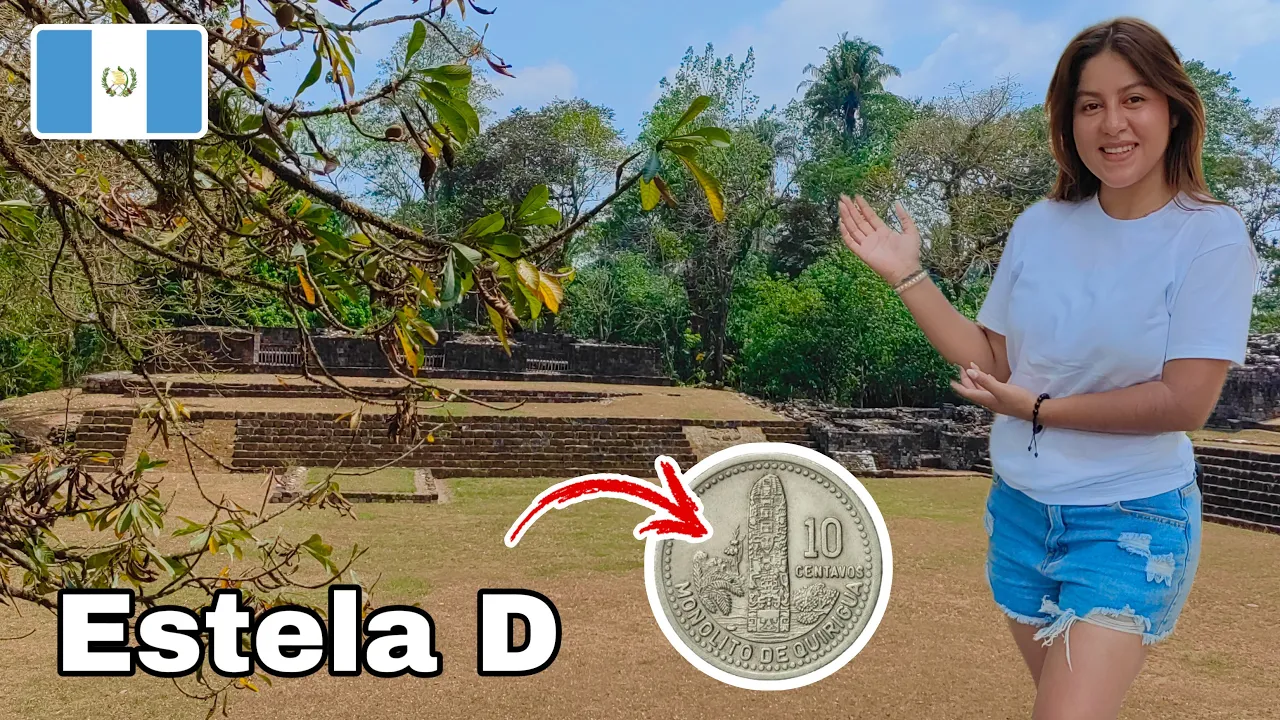 IMPONENTE SITIO ARQUEOLÓGICO QUIRIGUÁ en IZABAL 🇬🇹 MUNDO MAYA en GUATEMALA | 4K | Celinaz