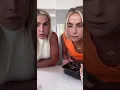 Hanna and Haley Cavinder live on TikTok
