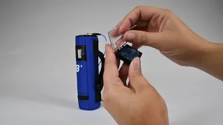 Hand-Arm Vibration Test Sensor Setup