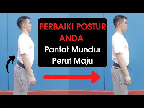 Download MP3 Perbaiki Postur Pinggang dan Pantat ( Anterior Pelvic Tilt )