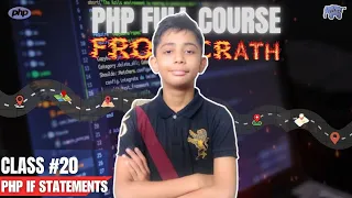 PHP IF STATEMENTS PHP Full Course From Scratch PHP Tutorial