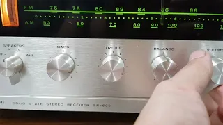 SOLD Beautiful vintage Hitachi SR-600 capacitor-coupled amplifier soft sound quality price 4