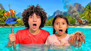 ATRAPADOS EN UNA ISLA (JULIETA SE ENFERMO 💀)