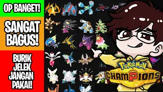 TIER LIST LENGKAP MEGA POKEMON DI POKEMON CHAMPIONS!