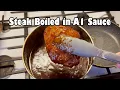 Steak Boiled in A1 Steak Sauce NSE
