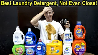 I Tested 13 Laundry Detergents On The Worst Stains Imaginable!