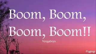 vengaboys boom boom boom boom lyrics 