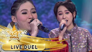 Nella Kharisma Feat Happy Asmara [NINGGAL TATU] | Live Duel | Rising Star Indonesia