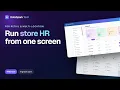 HRGrove for Retail Shifts Clock-In Seasonal Hiring Compliance Across Every Store