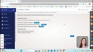 SAM Project 1b Excel Module 05 Working with Multiple Worksheets and Workbooks Updated 2024 Tutorial