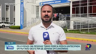 Canoinhas realiza mutirão com teleavaliação para antecipar 300 perícias médicas