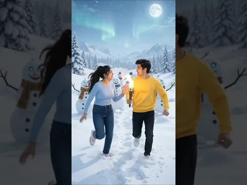 Pihu aur chinki ne banaya snow se #shorts