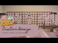 Custom Design for Simple Panels as Backdrop Animal Crossing New Horizons