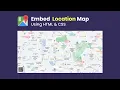 How To Add Google Map On Website Using HTML And CSS Embed Location Map On Website