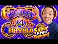 SUPER FREE GAMES 3 TIMES IN ONE SE ION 15 GOLD HEADS WONDER 4 BUFFALO Slot Machine ARISTOCRAT
