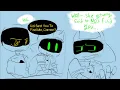 When Cyn and Thad Started Talking Murder Drones Comic Dub