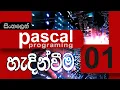 Installation and Introduction Pascal Programming SINHALA