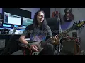NDARU THRASHLINE - KAMBING HITAM , guitar playthrough with lyric