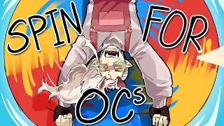 Can I Spin for Original Characters Again Oc challenge